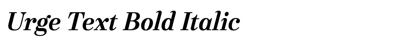 Urge Text Bold Italic image